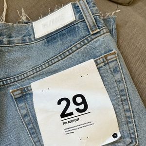 NWT RE/Done 70s Bootcut size 29